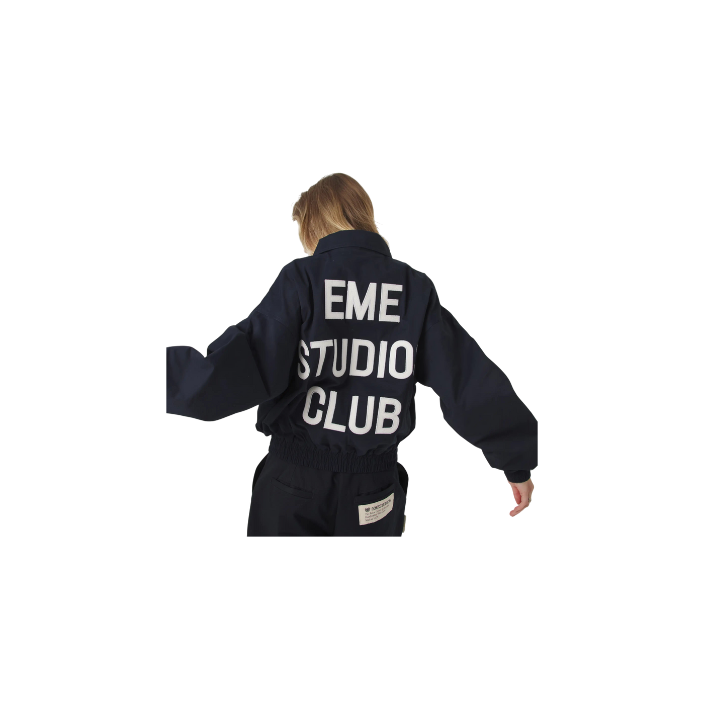 Eme Studios Chulo G Navy Reverse Coat