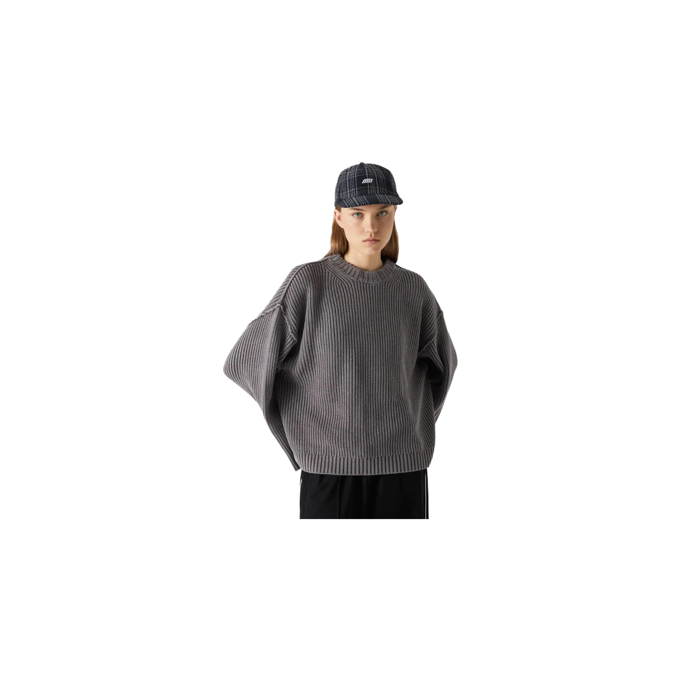 Eme Studios Collective Grey Knit Sweater