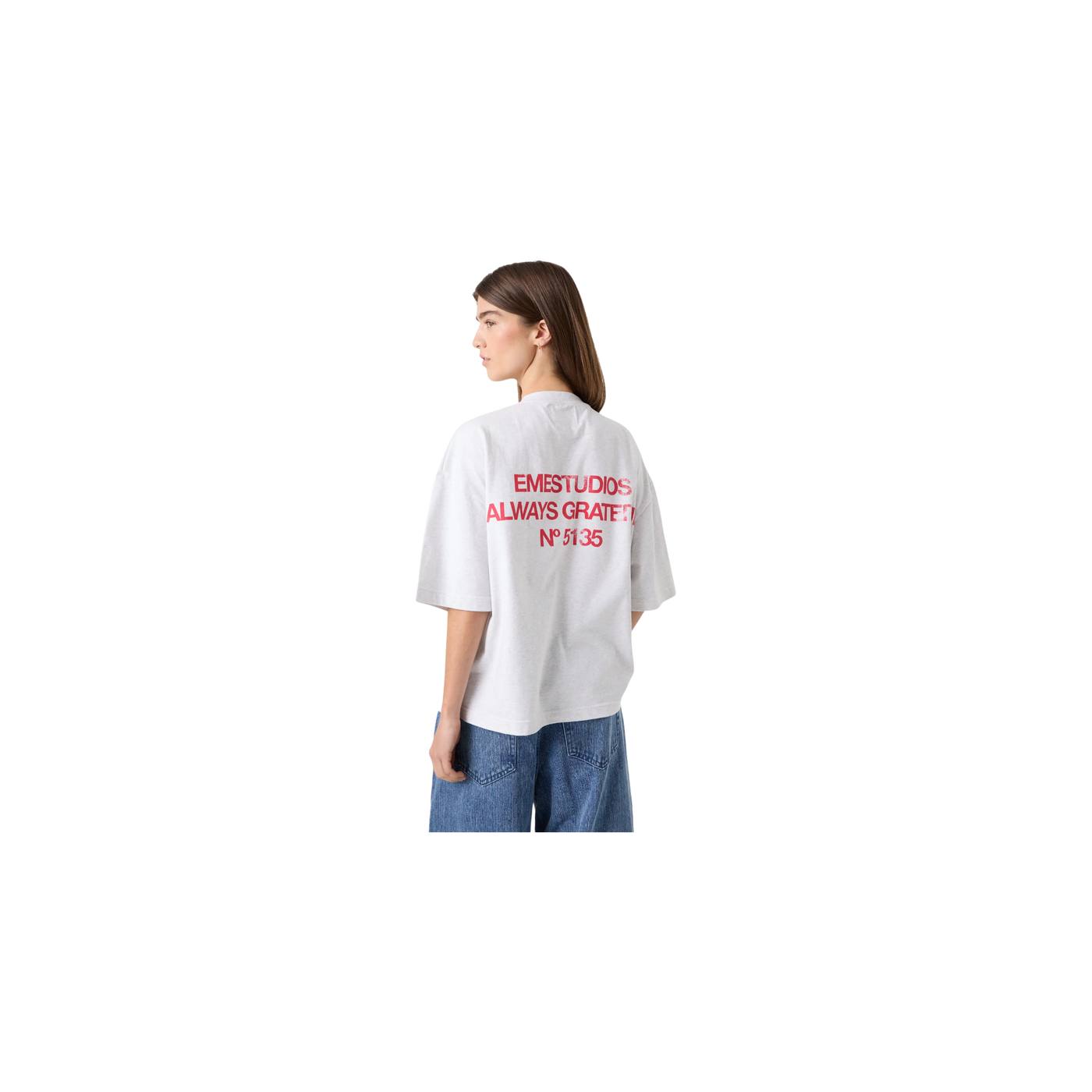 Eme Studios Collective Heather Grey Oversized T-Shirt