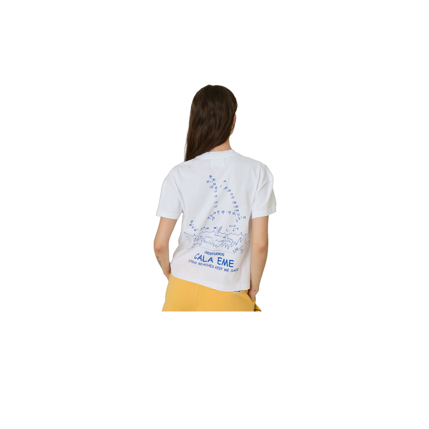 Eme Studios Connect The Dots Pearl Oversized T-Shirt