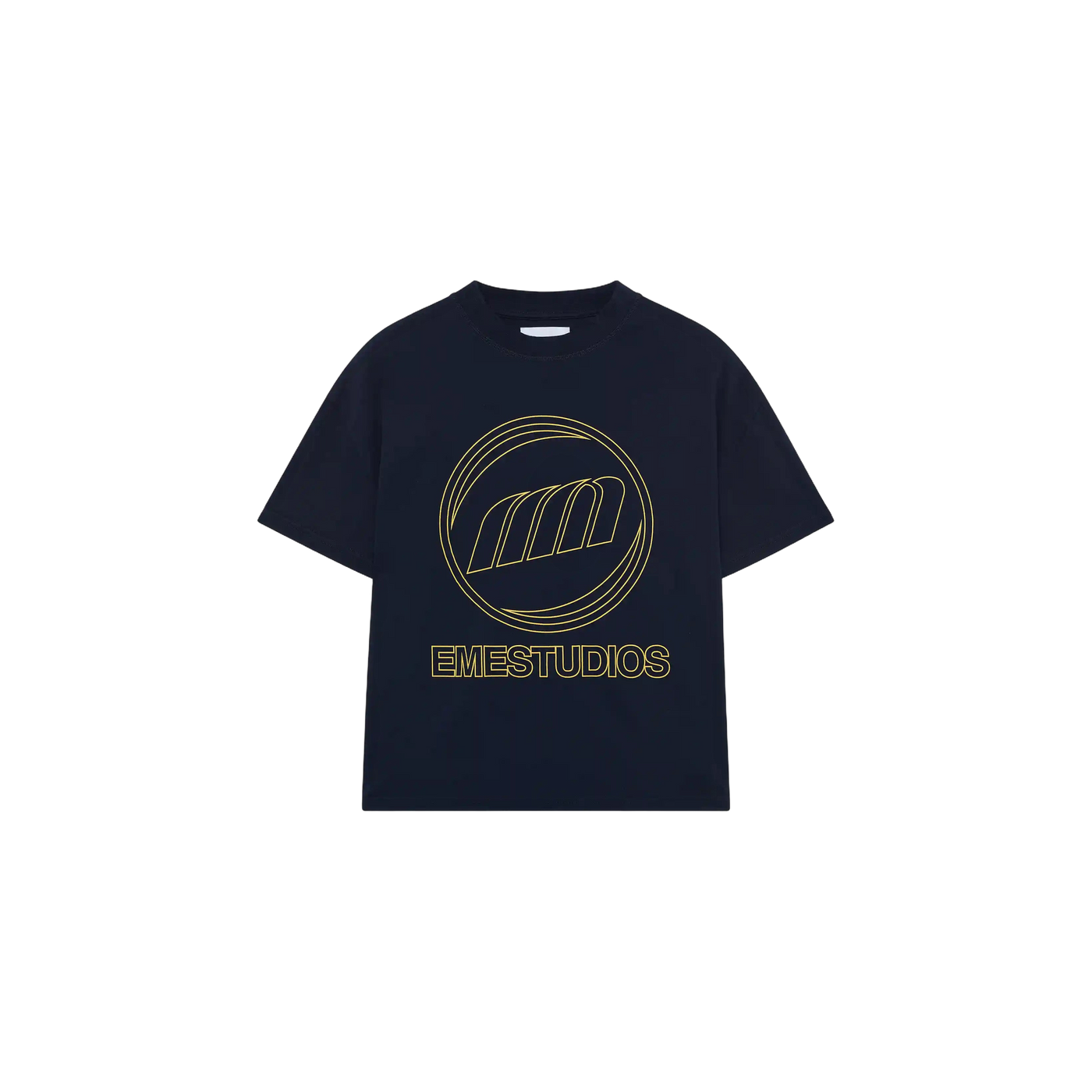 Eme Studios Contour Navy Oversized T-Shirt