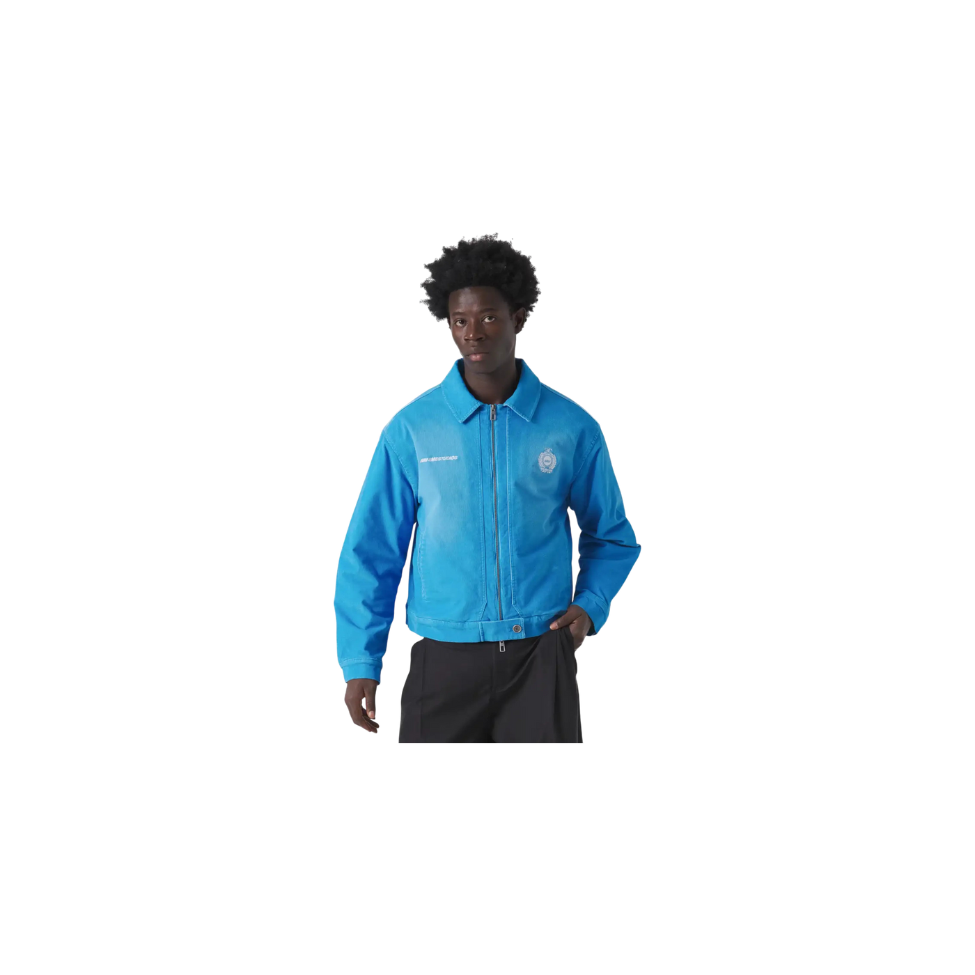 Eme Studios Core Corduroy Cobalt Jacket