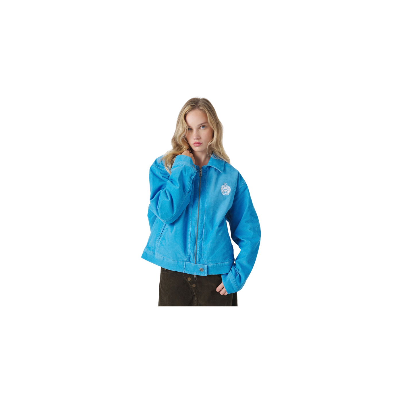 Eme Studios Core Corduroy Cobalt Jacket