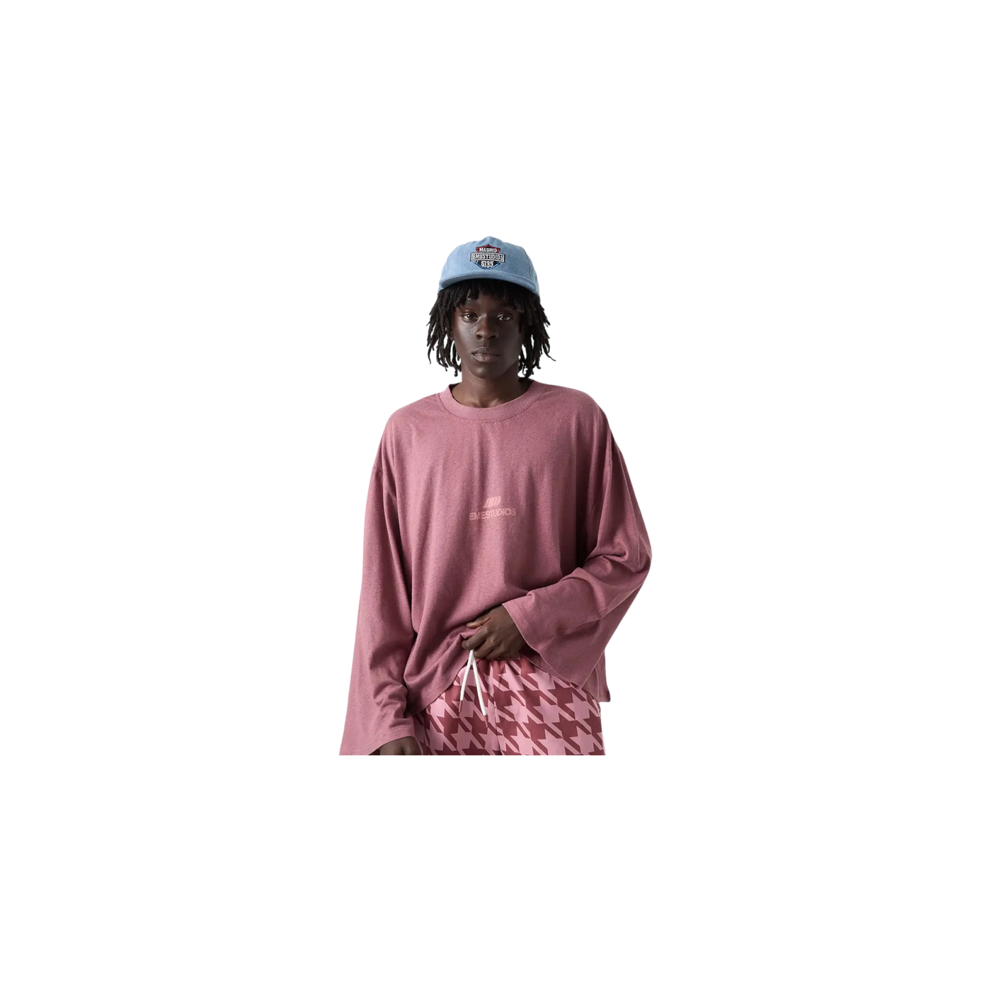 Eme Studios Cotten Burgundy Long Sleeve