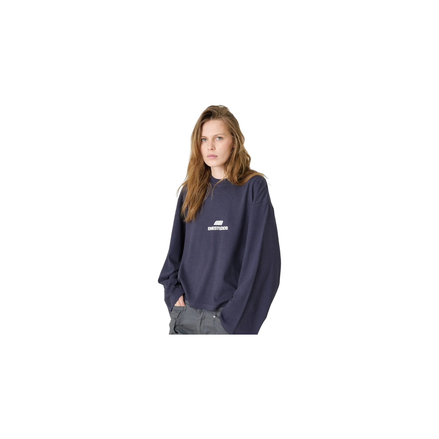 Eme Studios Cotten Navy Long Sleeve