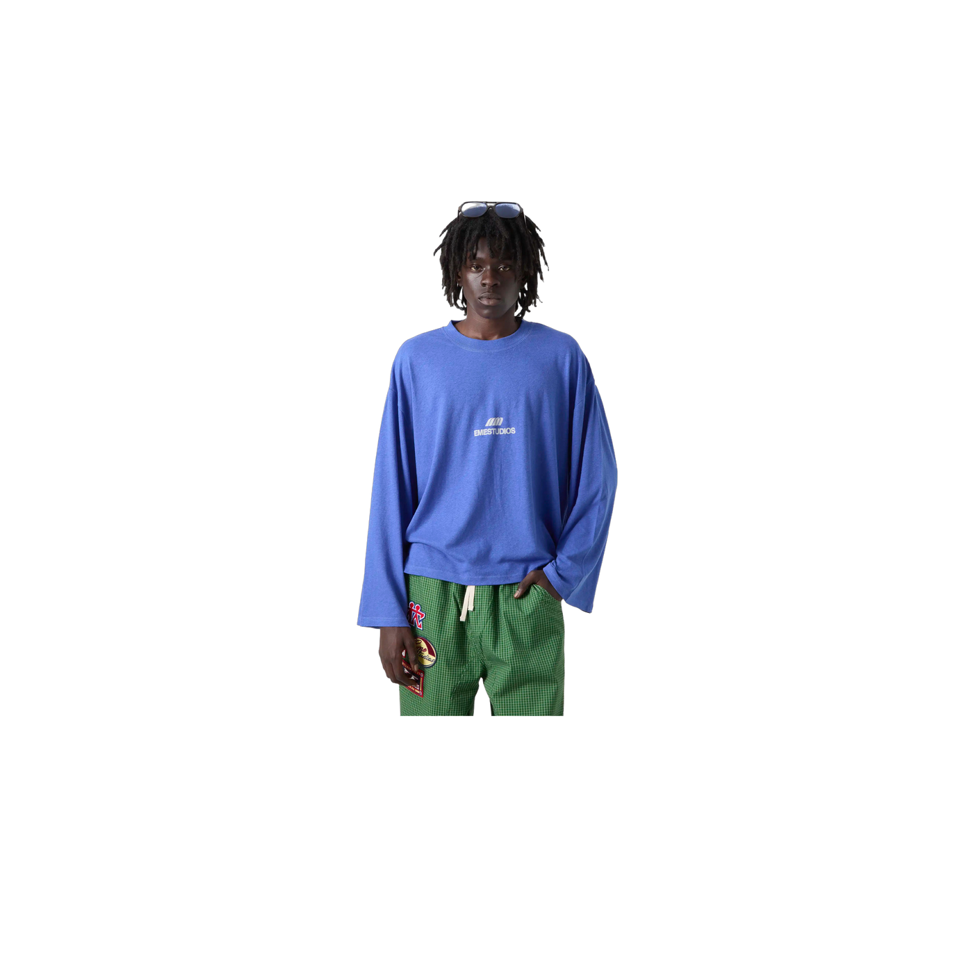 Remera Manga Larga Eme Studios Cotten Sodalite