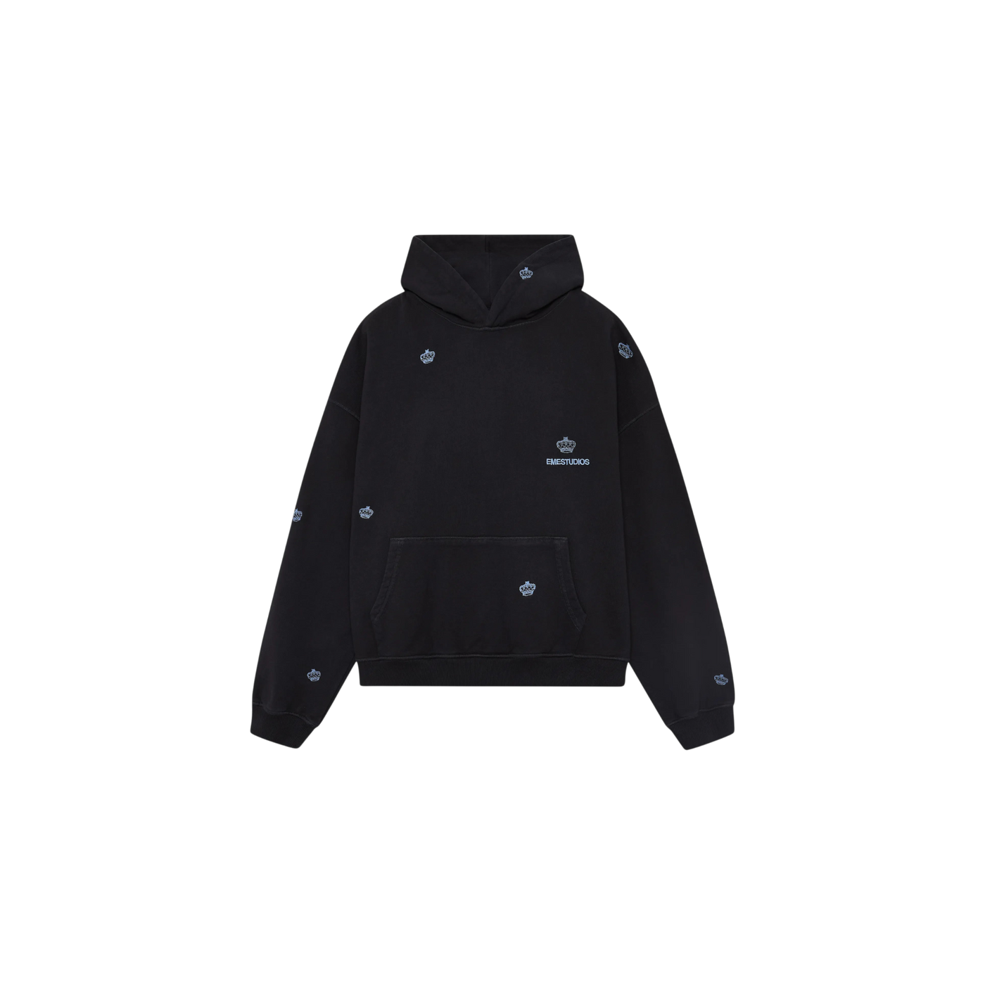 Eme Studios Crown Navy Oversized Hoodie
