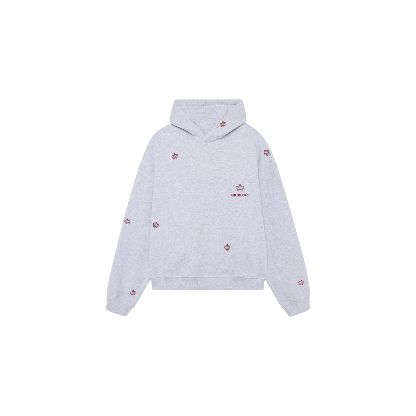 Eme Studios Crown Scarlet Oversized Hoodie