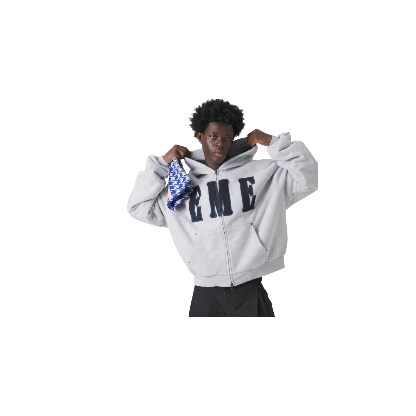 Eme Studios Desire Heather Grey Full Zip