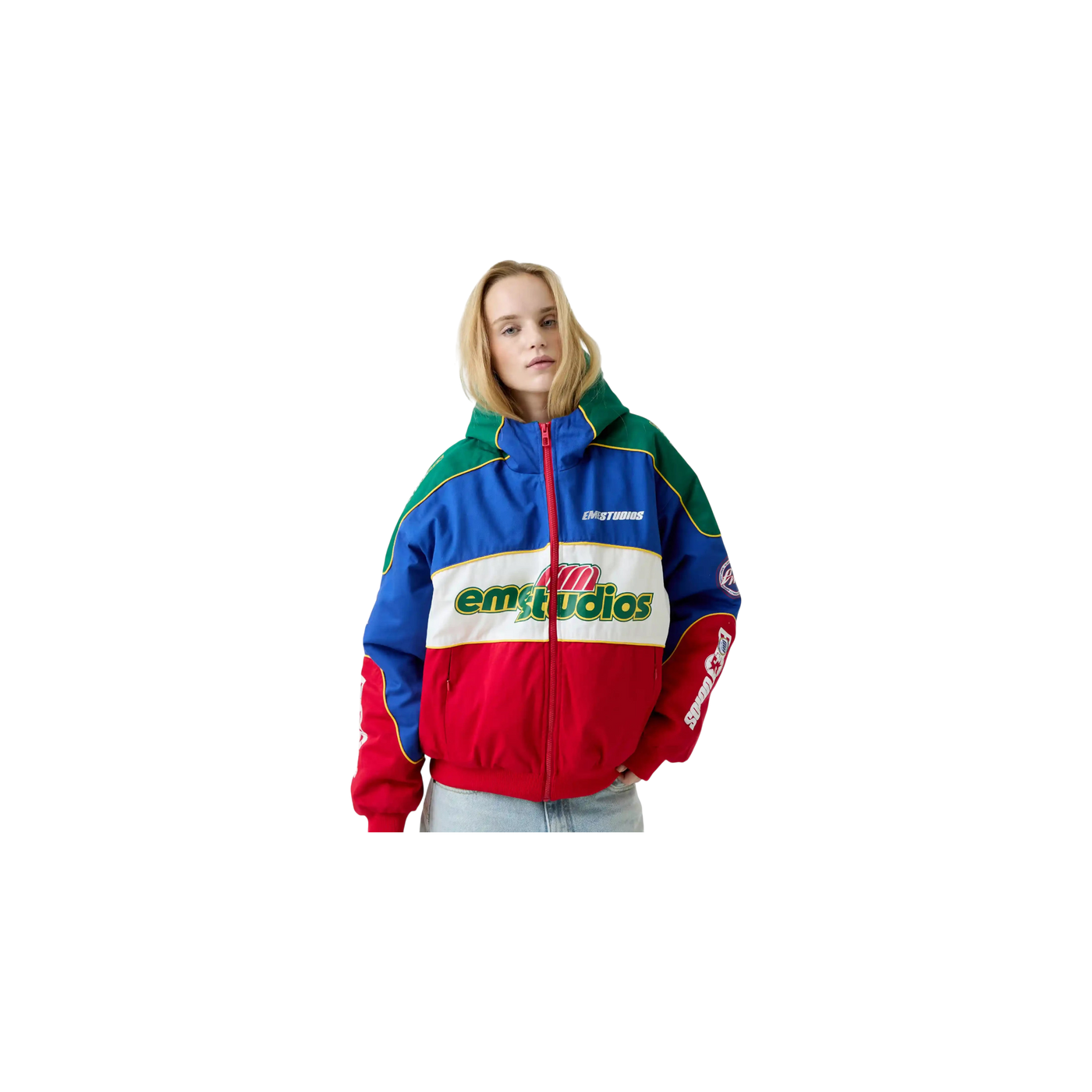 Eme Studios Dicey Cherry Coat