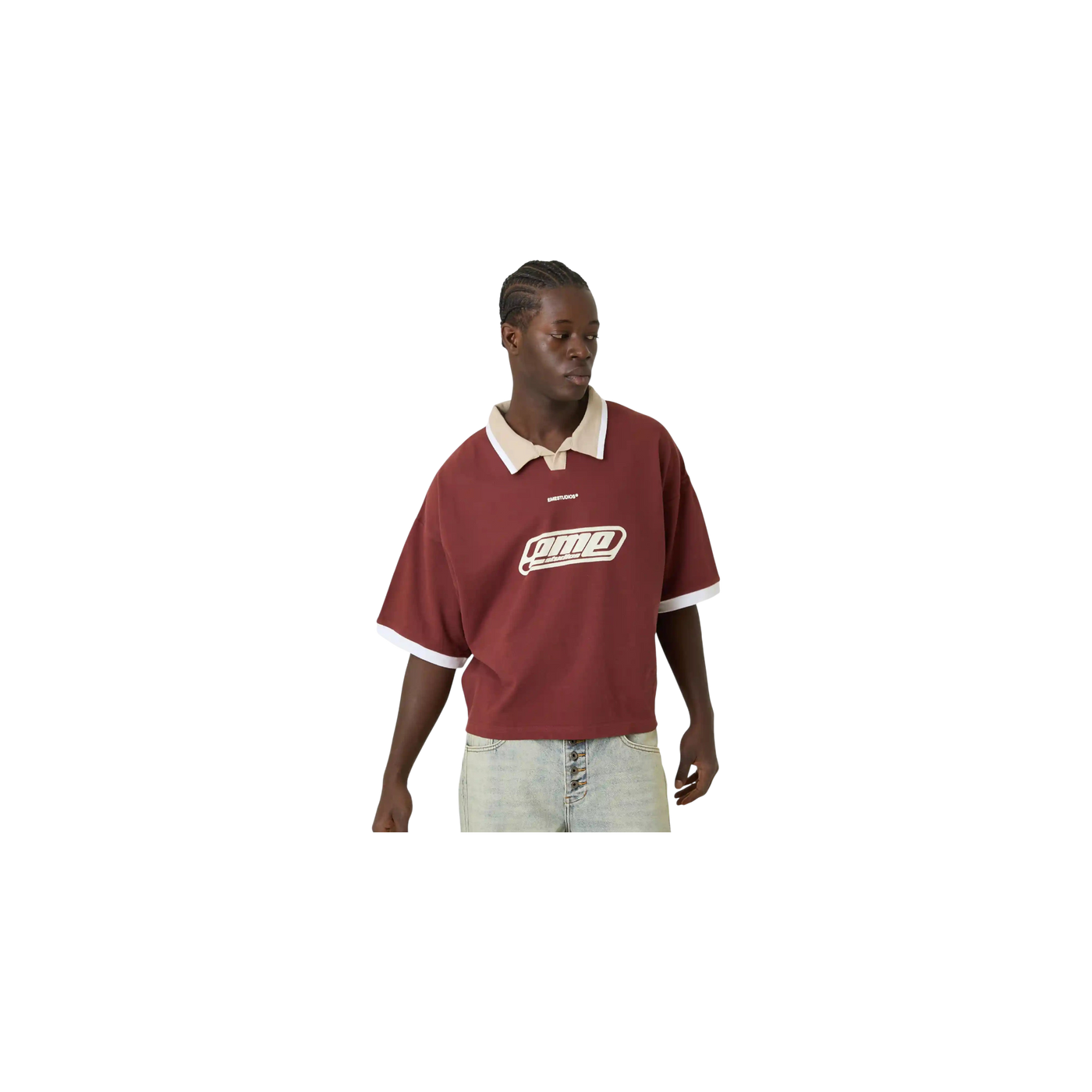 Eme Studios DKT Brown Short Polo
