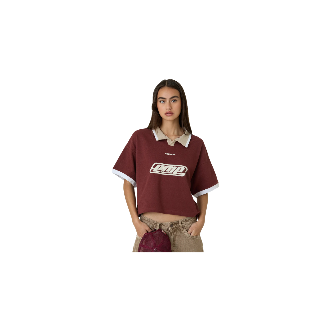 Eme Studios DKT Brown Short Polo