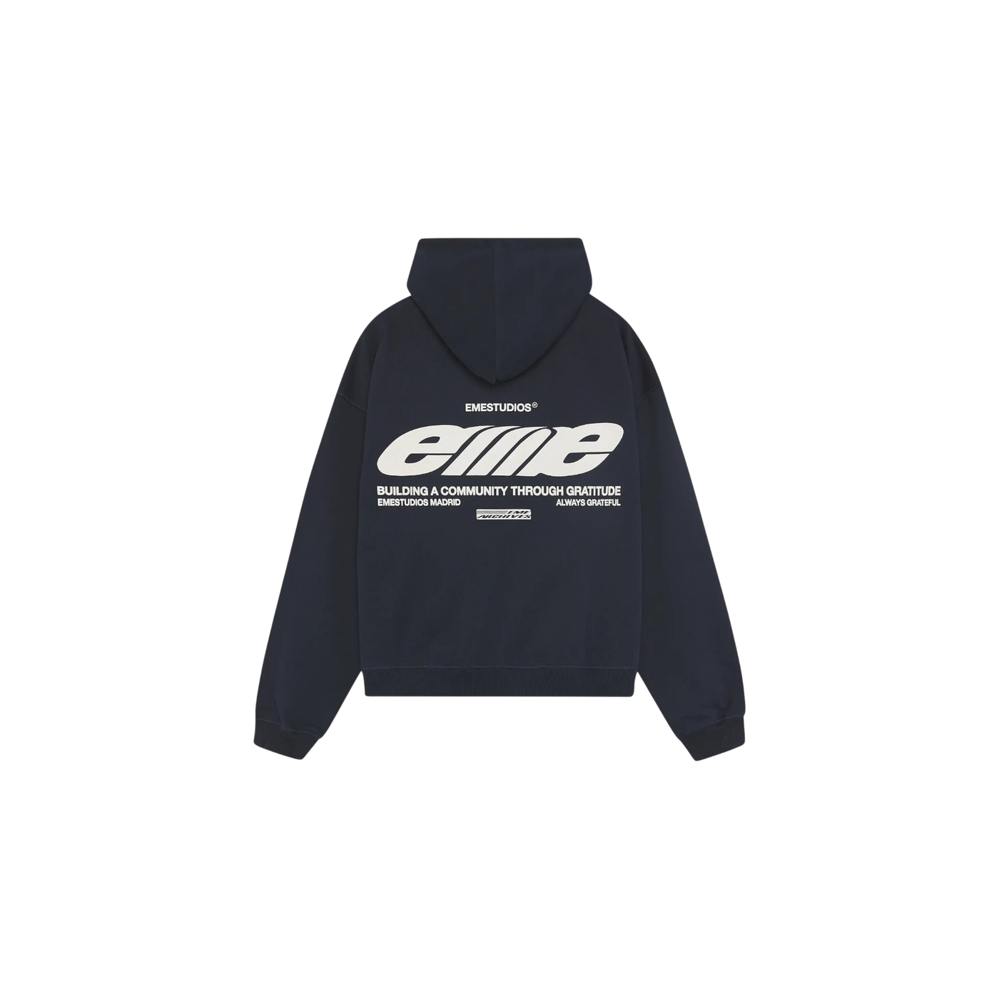 Eme Studios DNA Navy Oversized Hoodie