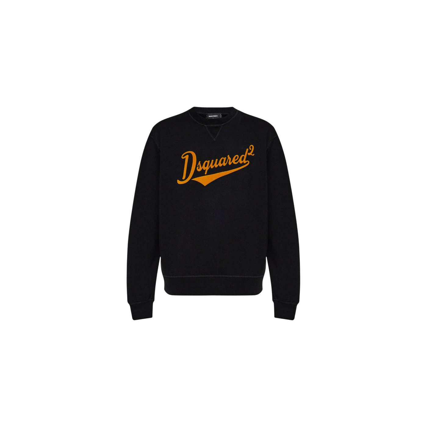 Dsquared2 Velvet-Logo Crewneck Sweatshirt