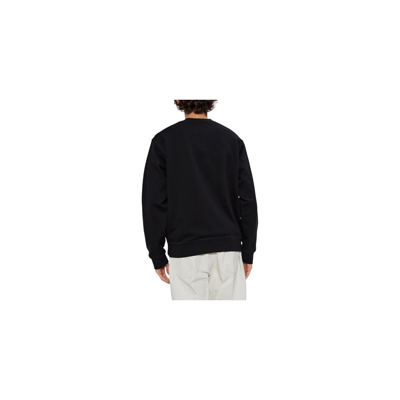 Dsquared2 Velvet-Logo Crewneck Sweatshirt
