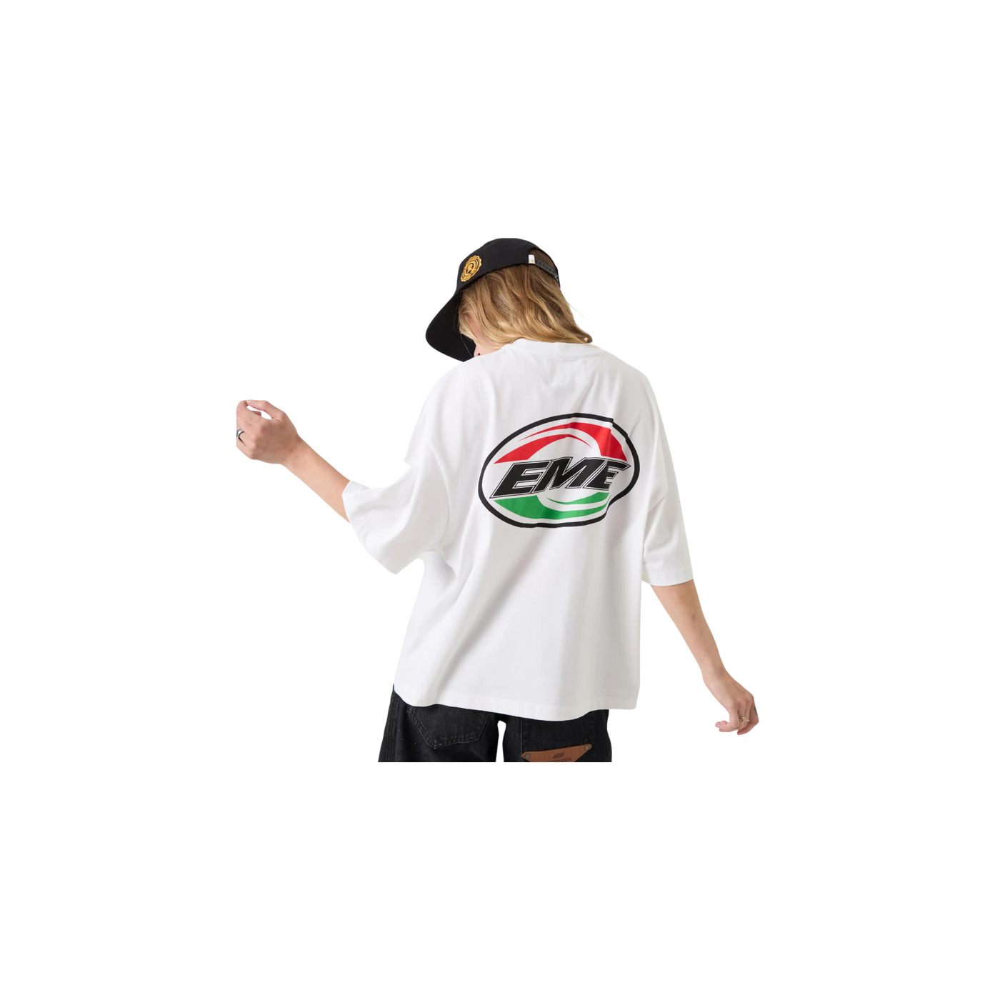 Eme Studios Duality Pearl Oversized T-Shirt