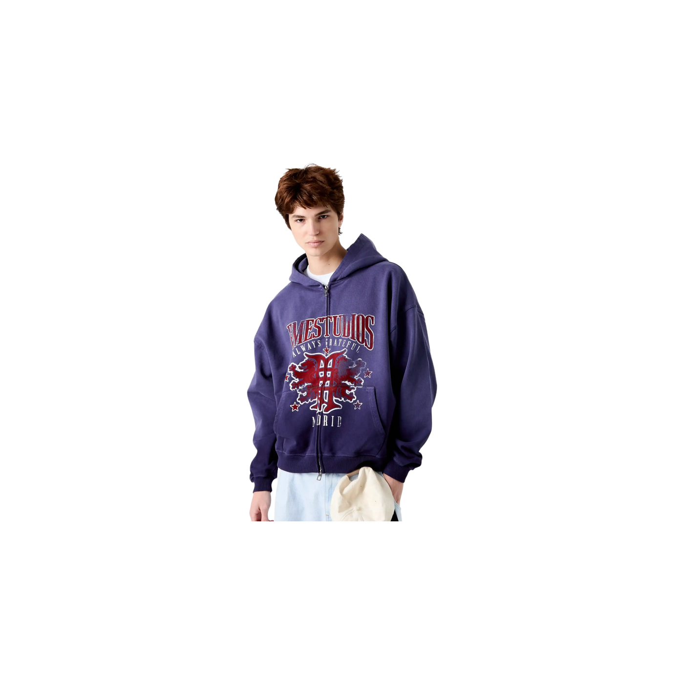 Eme Studios Dusk Blue Ribbon Full Zip