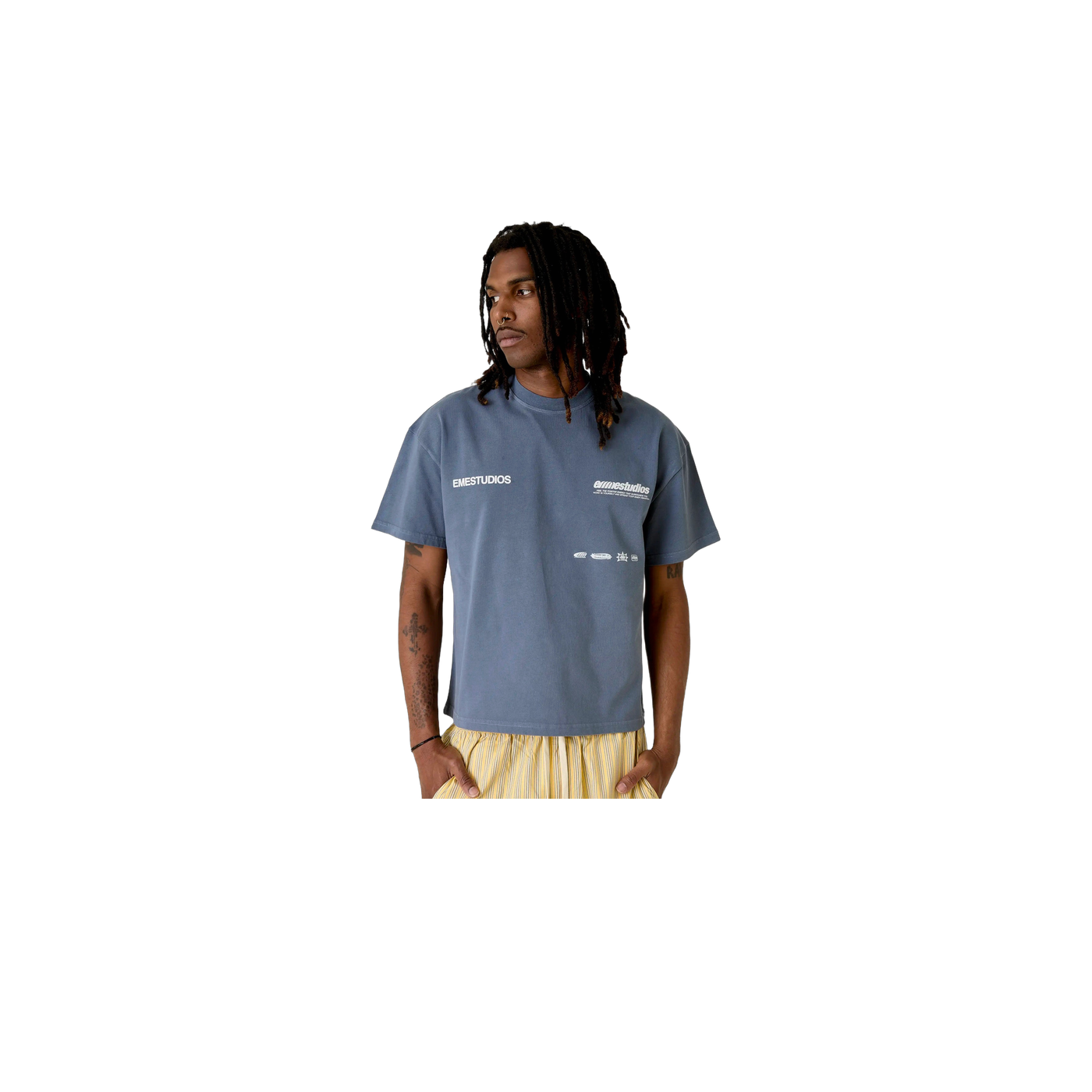 Eme Studios Endless Navy Oversized T-Shirt