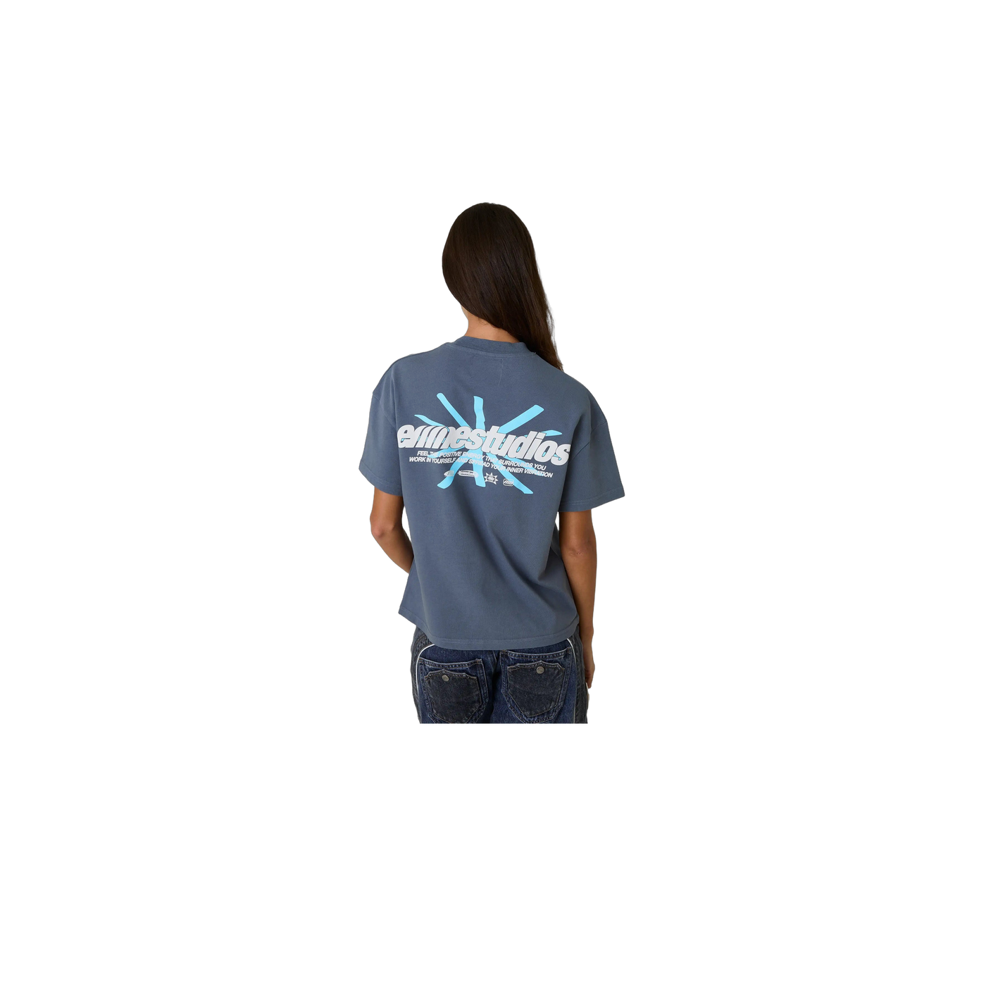 Eme Studios Endless Navy Oversized T-Shirt