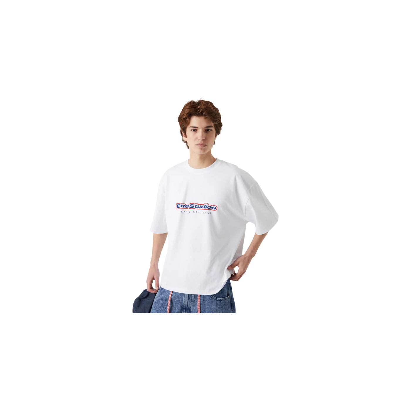 Eme Studios F Box Pearl Oversized T-Shirt
