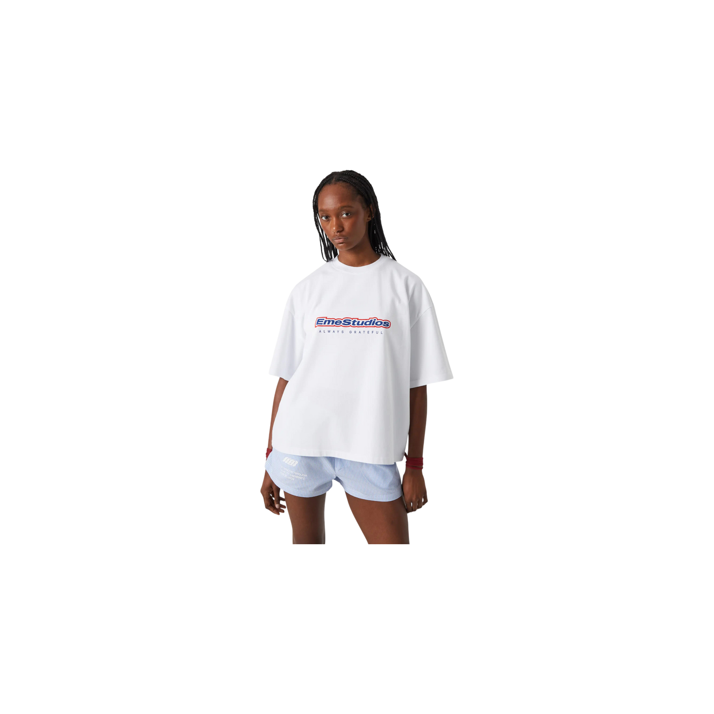 Eme Studios F Box Pearl Oversized T-Shirt
