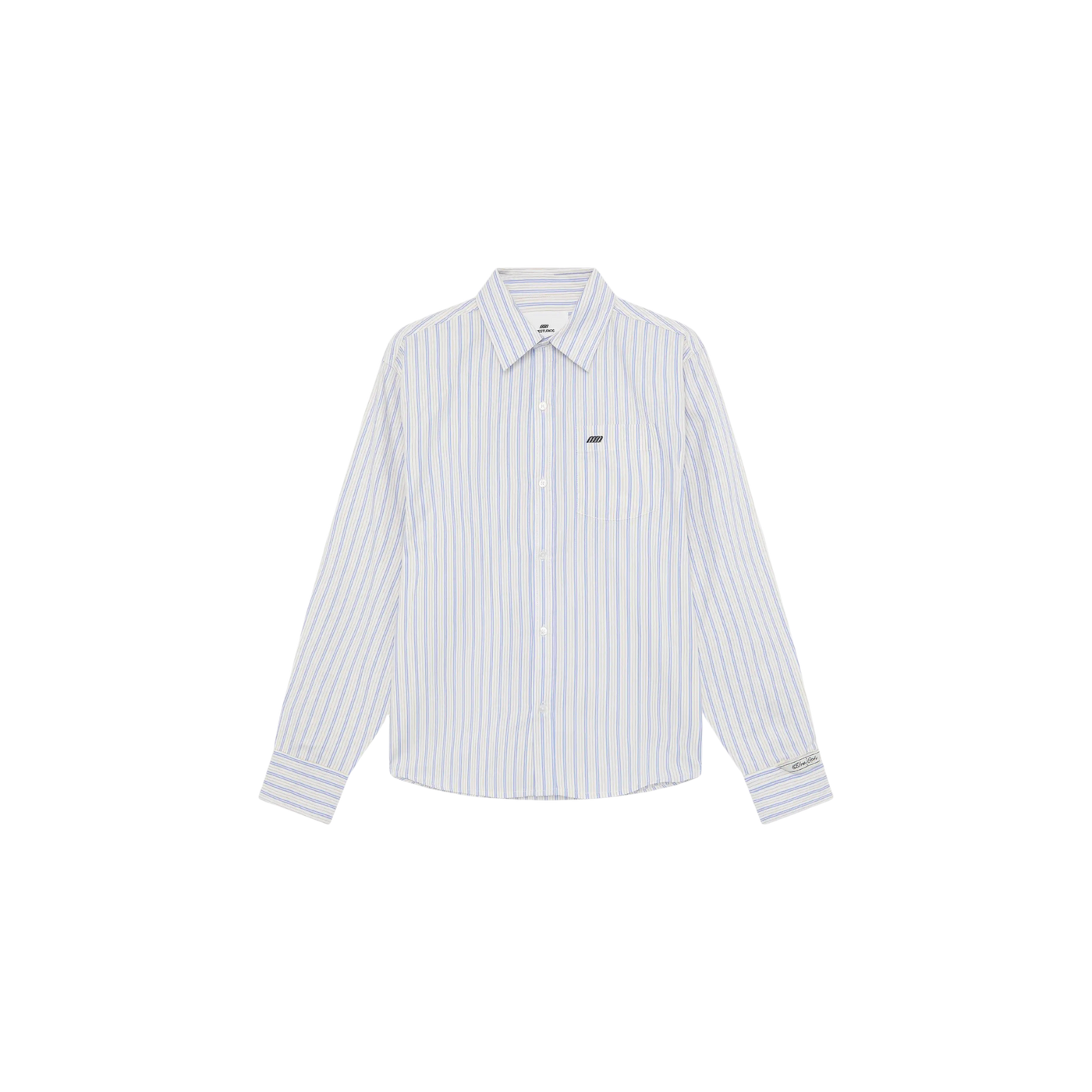 Eme Studios Faelled Blue Boxy Shirt