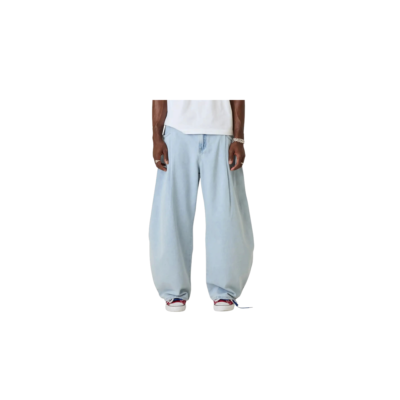 Eme Studios Faros Light Blue Denim Pants