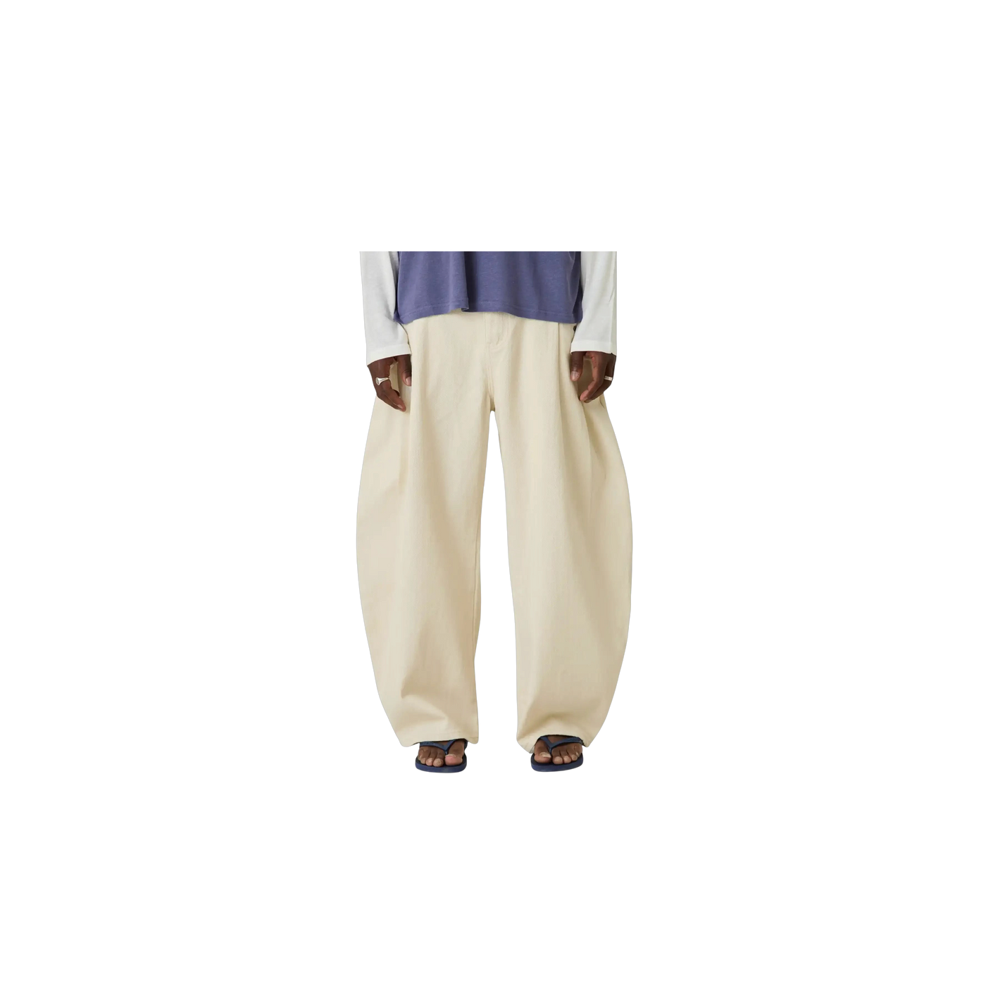 Eme Studios Faros Off Sand Spike Denim Pants
