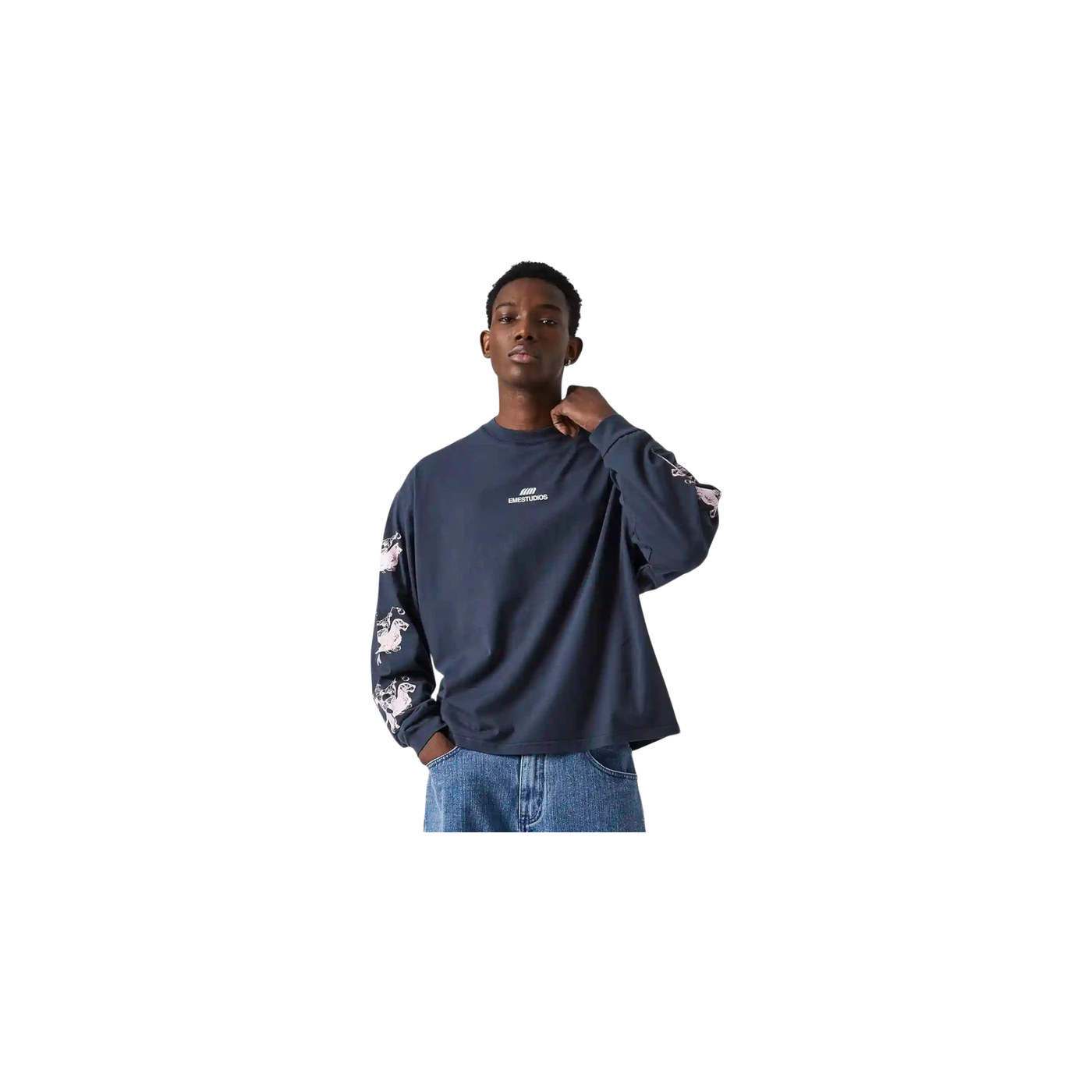 Eme Studios Franklin Navy Long Sleeve