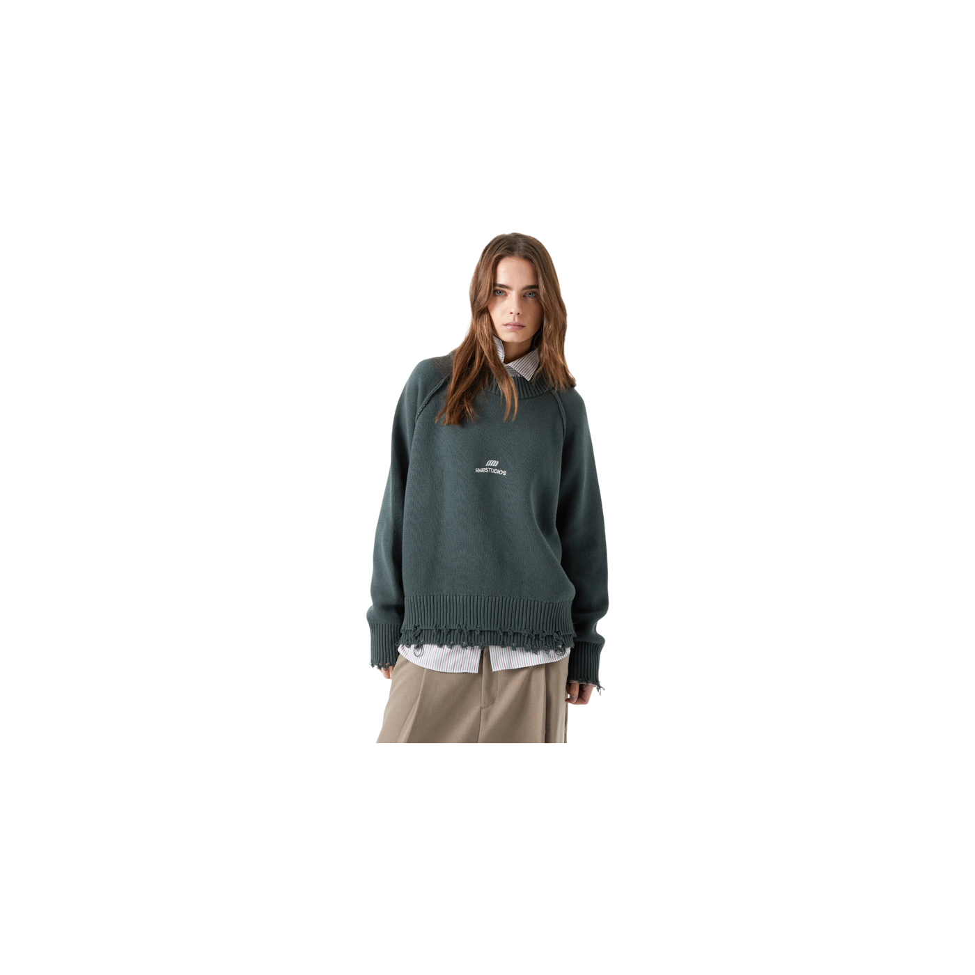 Eme Studios Fray Hunt Knit Sweater