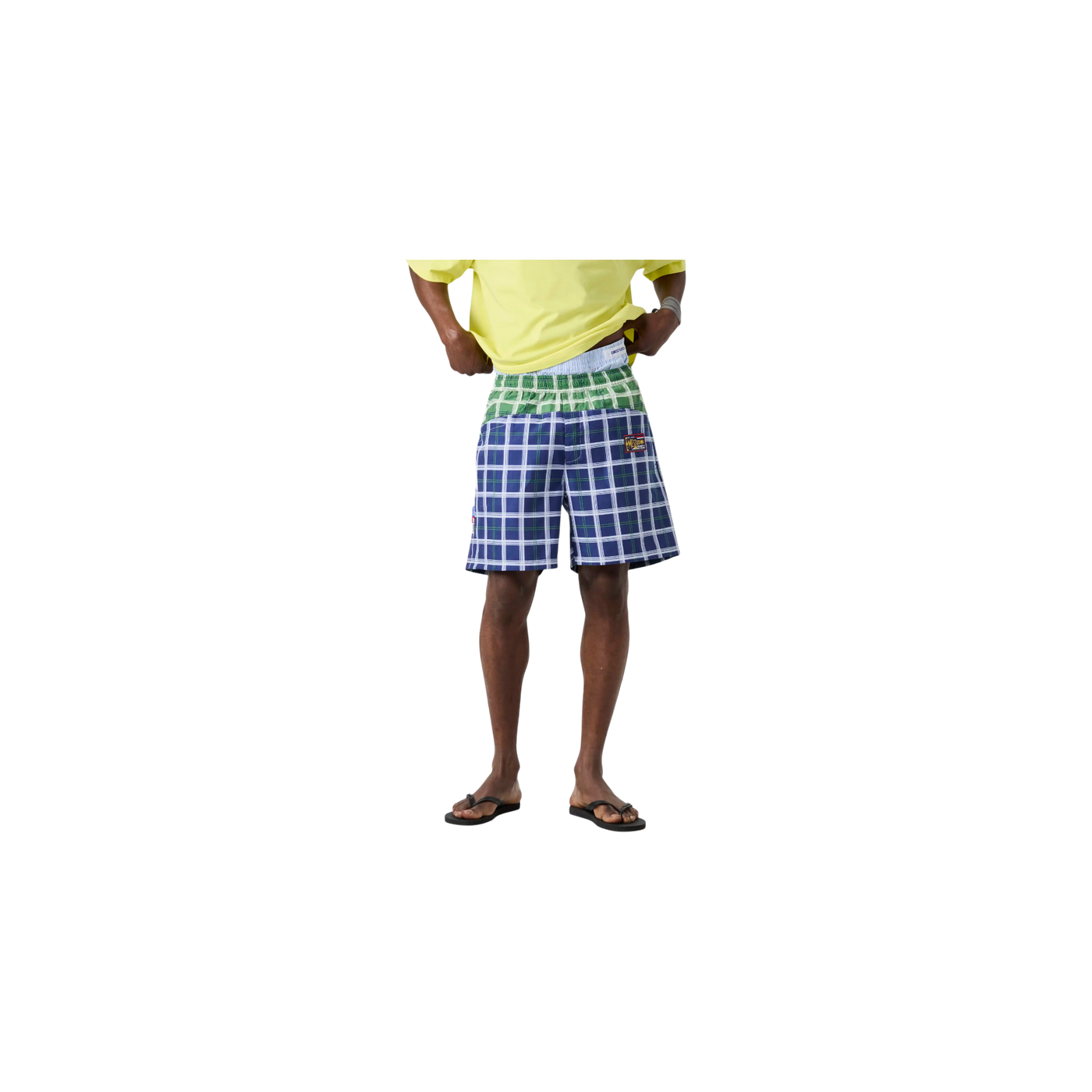 Eme Studios Gary Tartan Swim Trunk