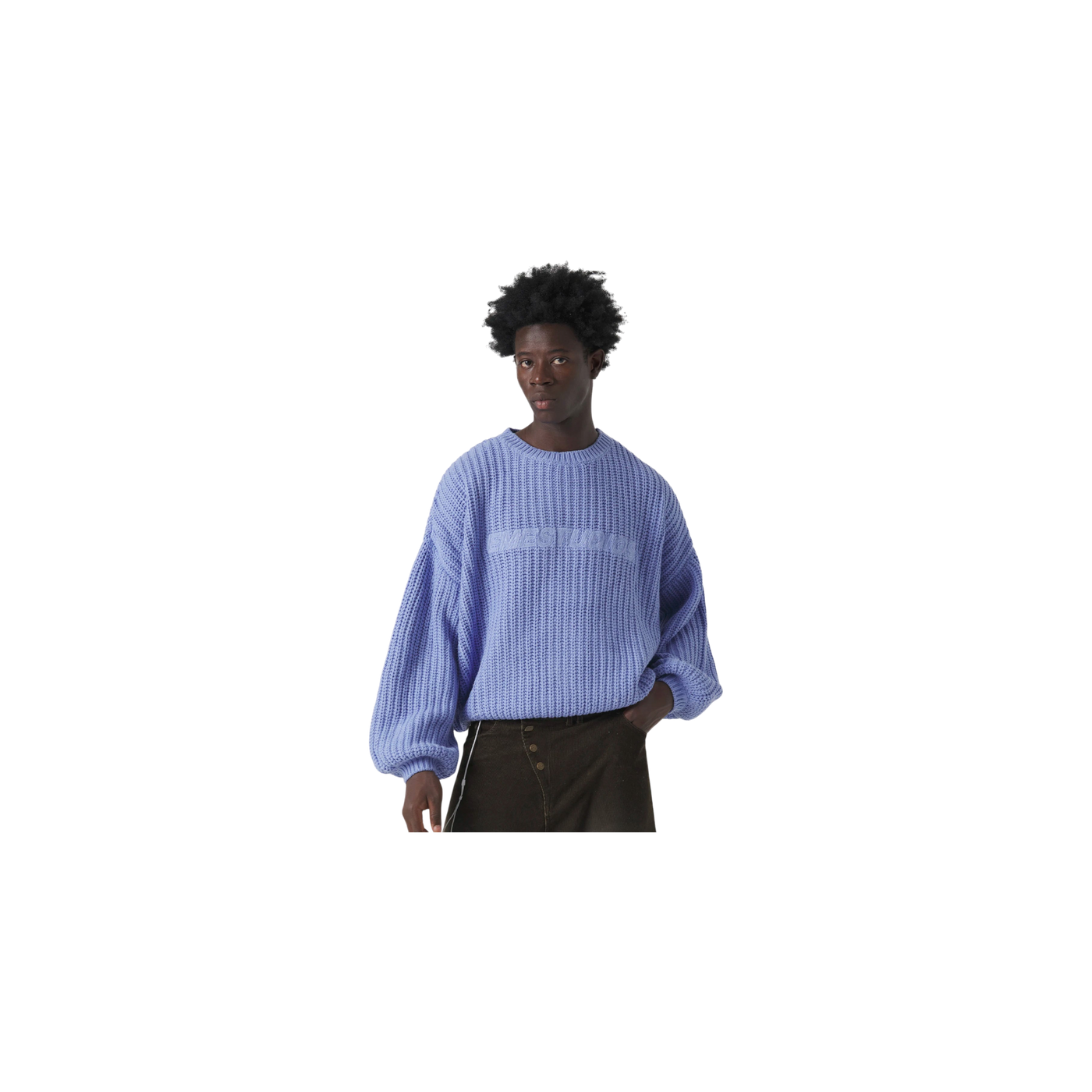 Eme Studios Globe Bubble Knit Sweater