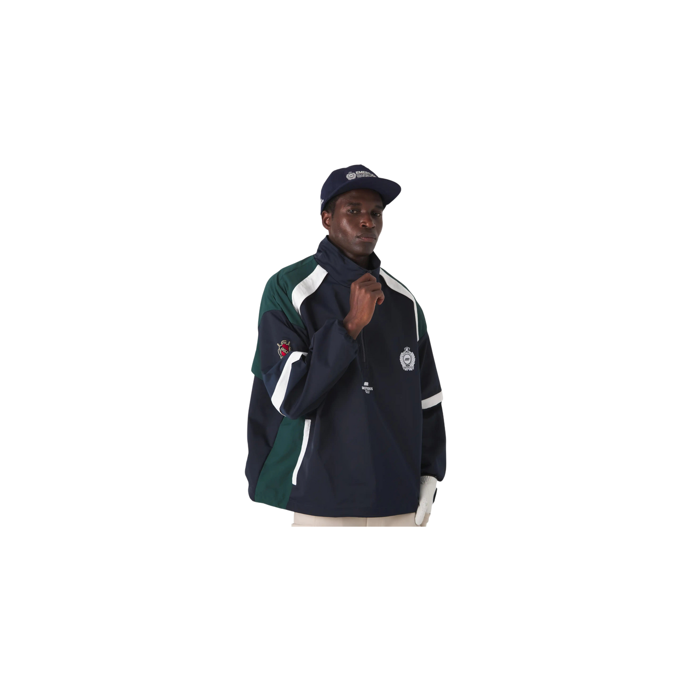 Eme Studios Golf Navy Windbreaker