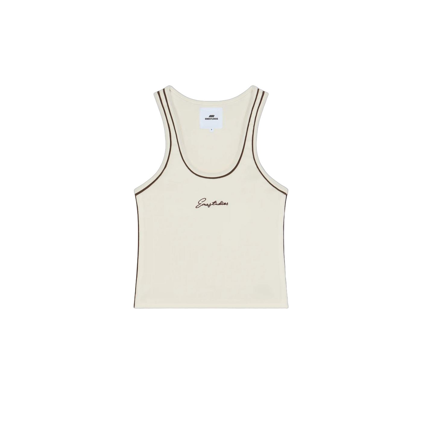 Eme Studios Graf Off Sand Tank Top