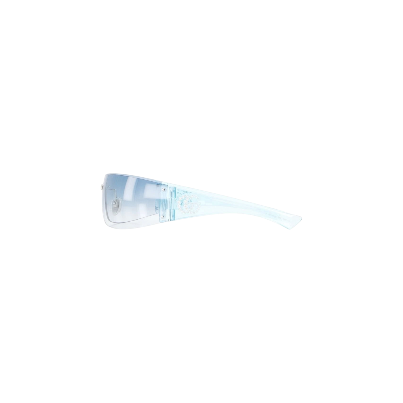Gucci Eyewear Gradient Lense Shield Sunglasses