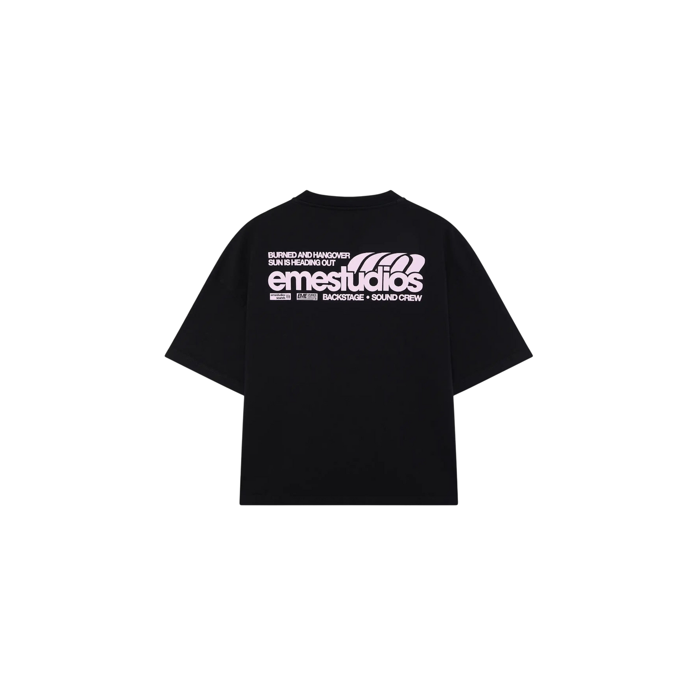 Eme Studios Guiete Black Oversized T-Shirt