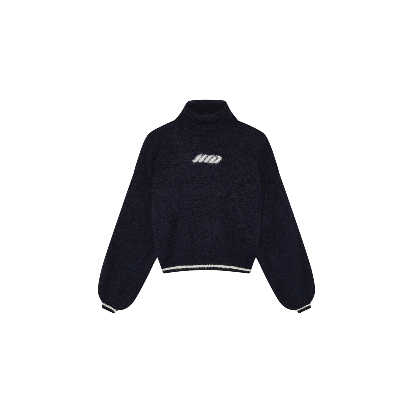 Eme Studios Gummy Navy Turtleneck Knit