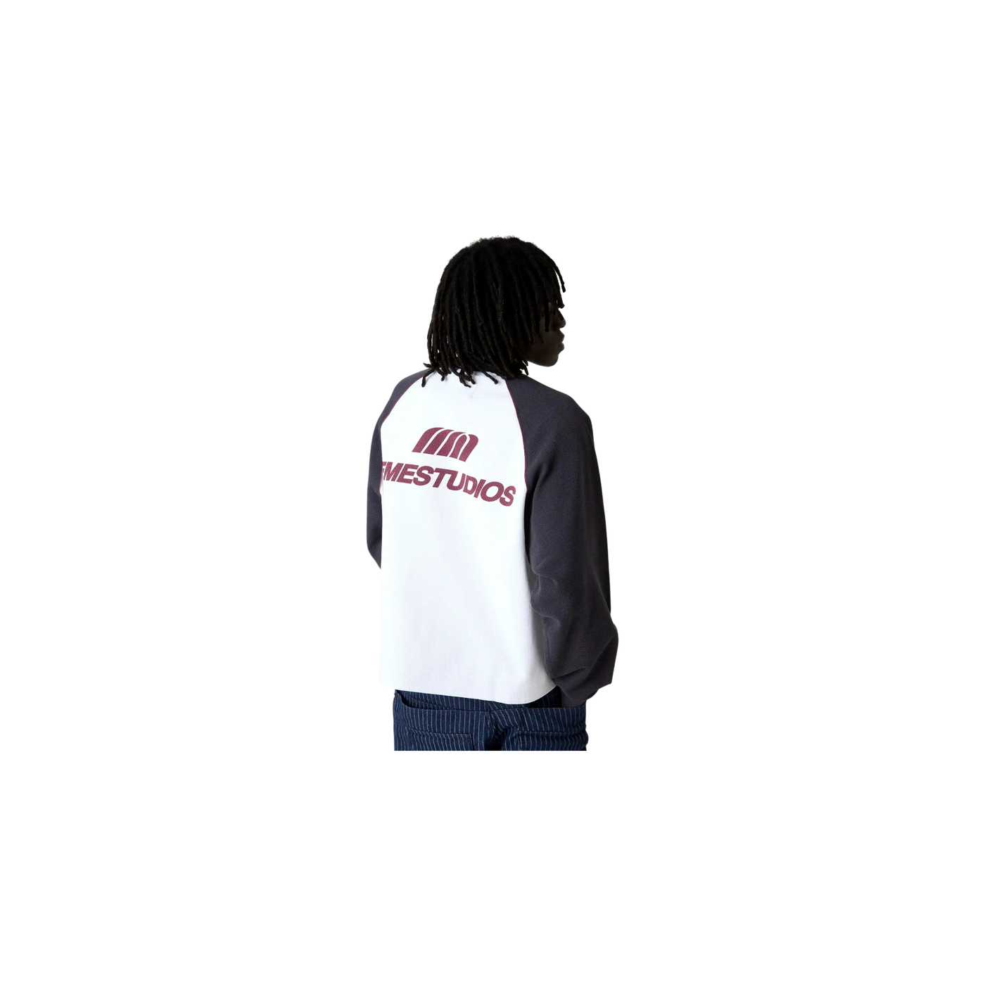 Eme Studios Hanbal Navy Waffle Long Sleeve