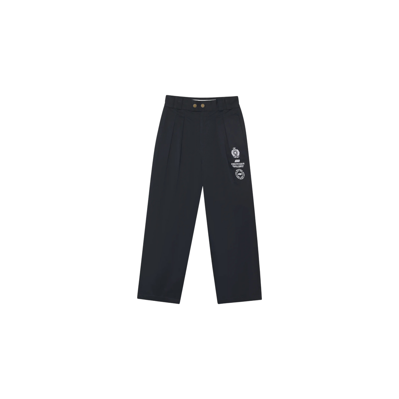 Eme Studios Heritage Navy Tailored Pants
