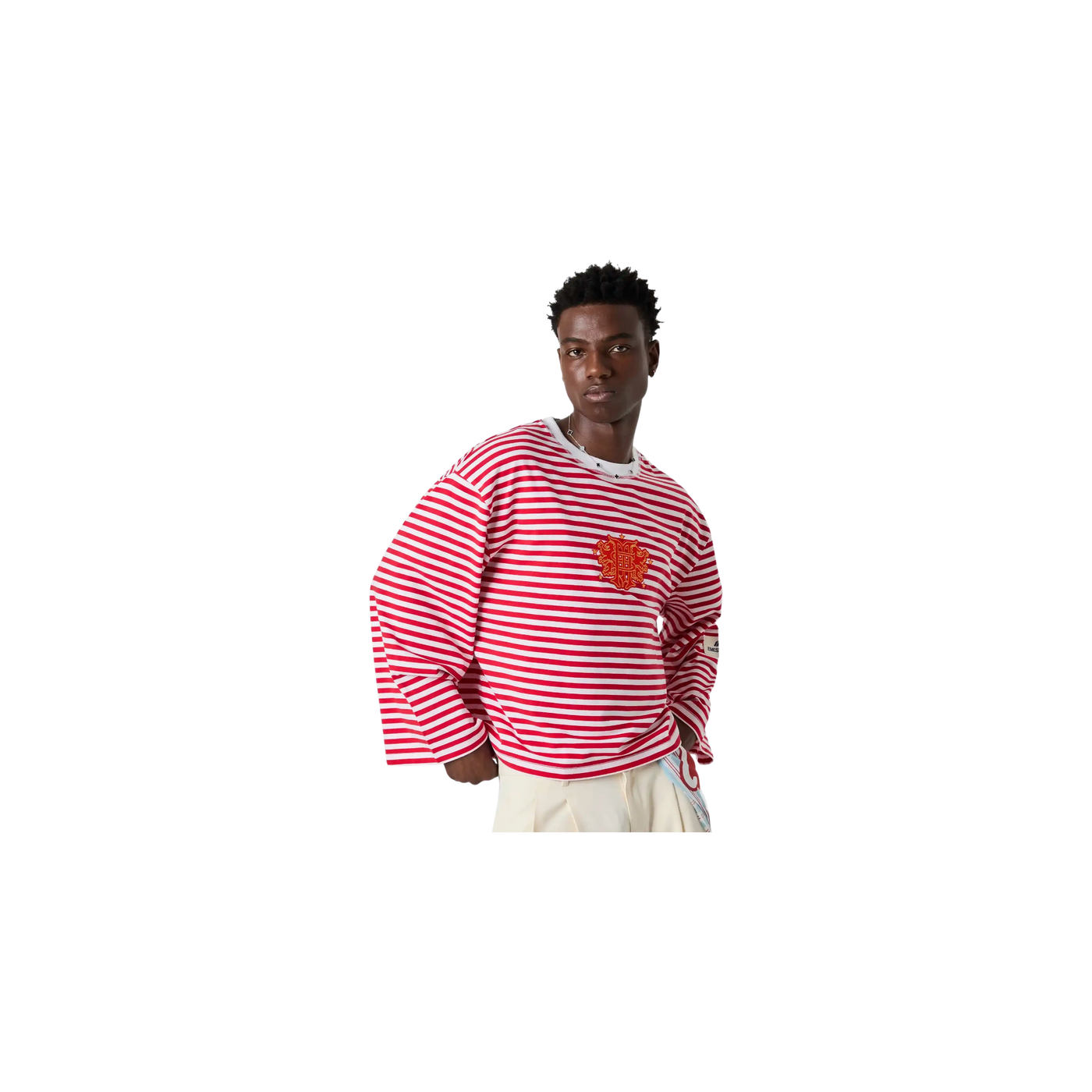 Eme Studios Horizon Striped Cherry Long Sleeve
