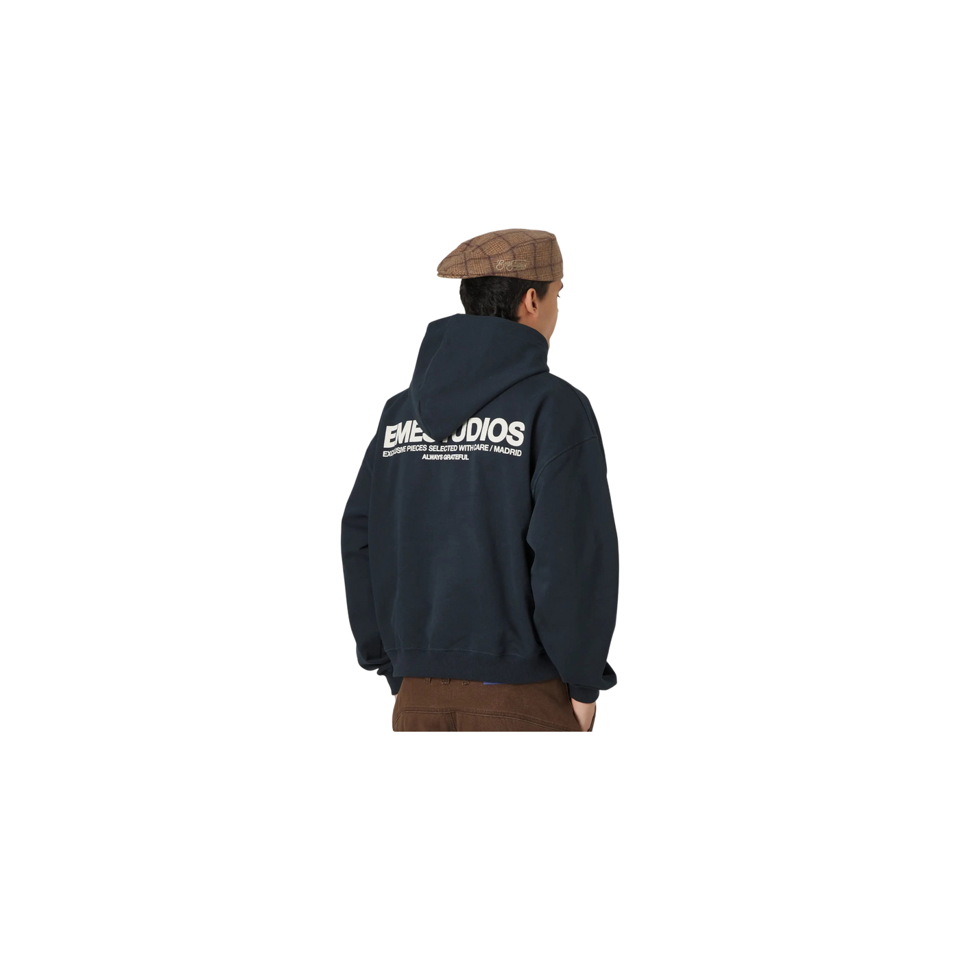 Eme Studios Hot Soul Navy Oversized Hoodie