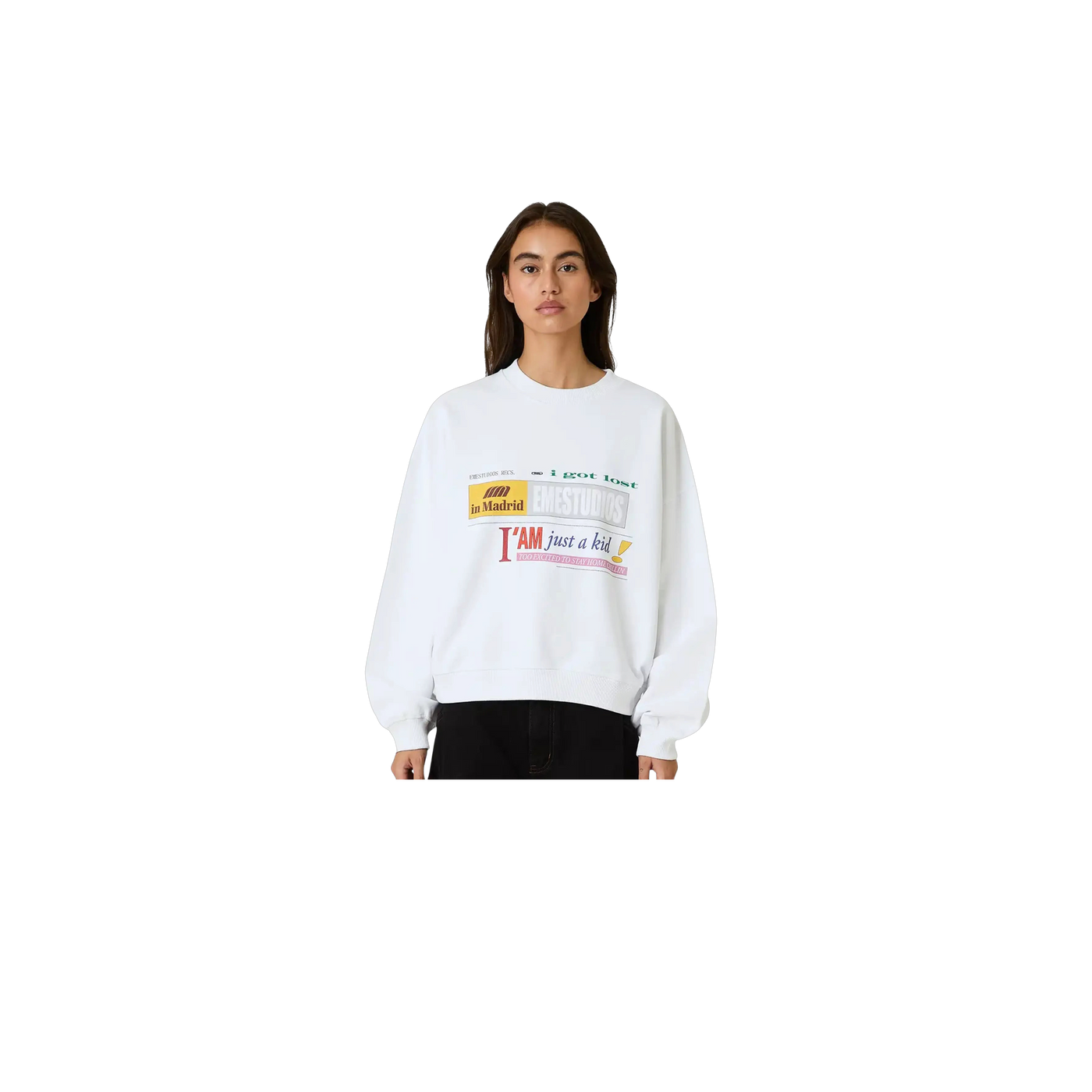 Eme Studios IJK Pearl Oversized Crewneck