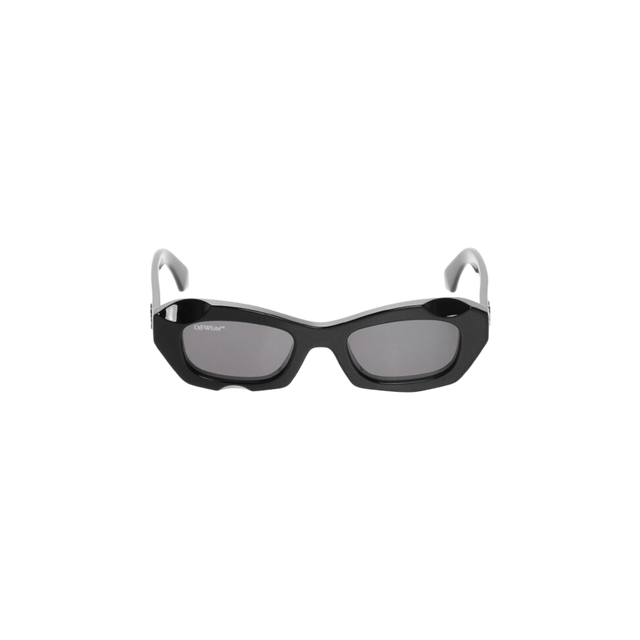 Off-White Solid Color Venezia Oval Sunglasses