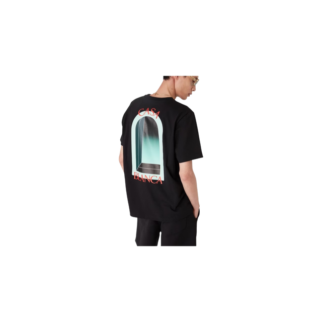 Casablanca Black 'Arche de Jour T-Shirt