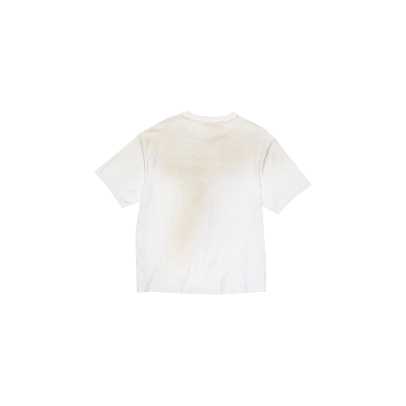 Acne Studios Logo Relaxed Fit Dusty White T-Shirt
