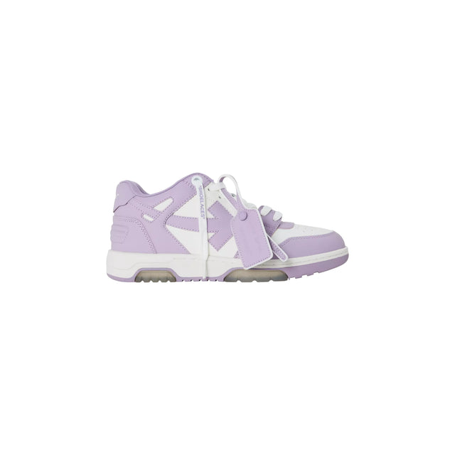 OFF-WHITE Out Of Office OOO Low Tops Purple
