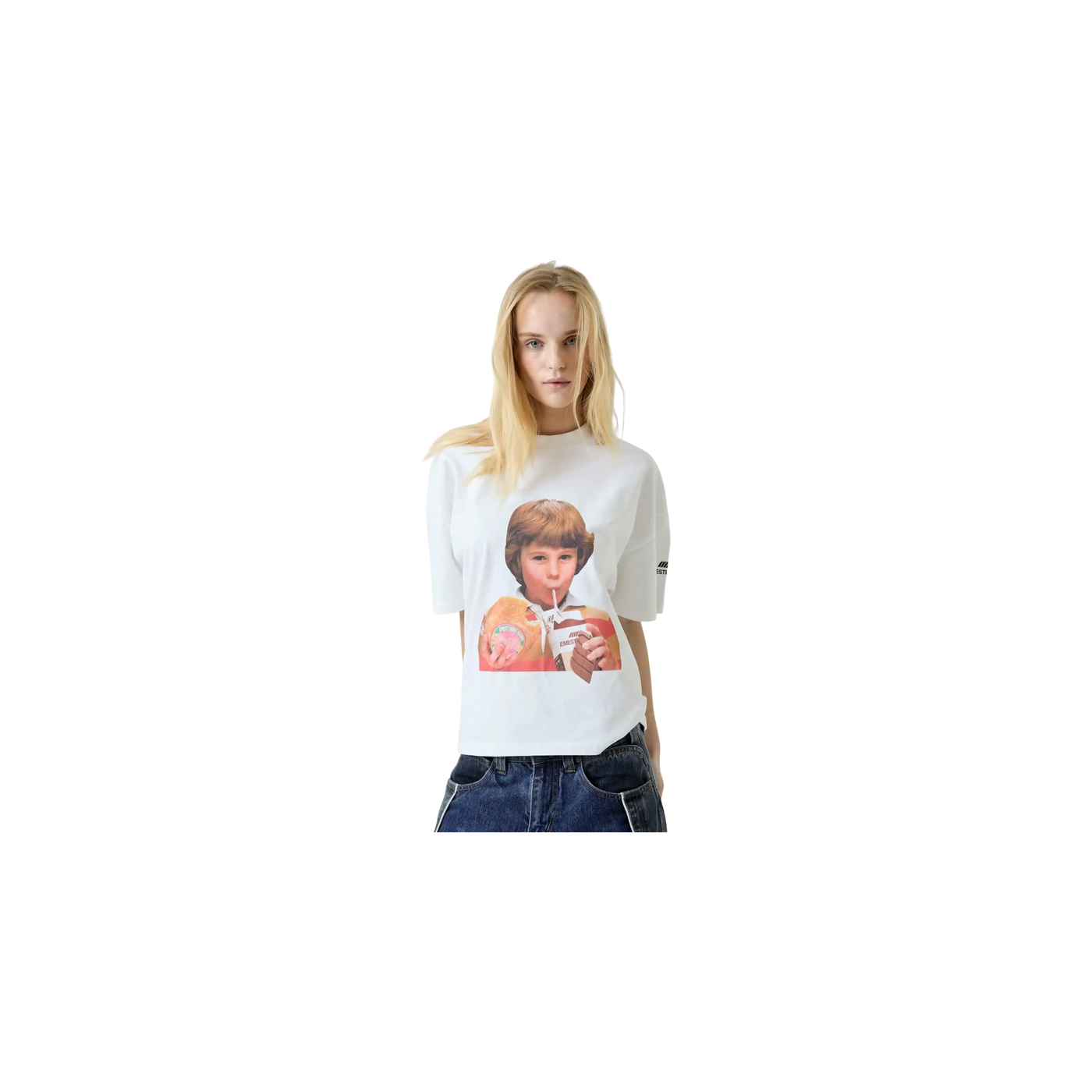 Eme Studios Inner Child Pearl Oversized T-Shirt