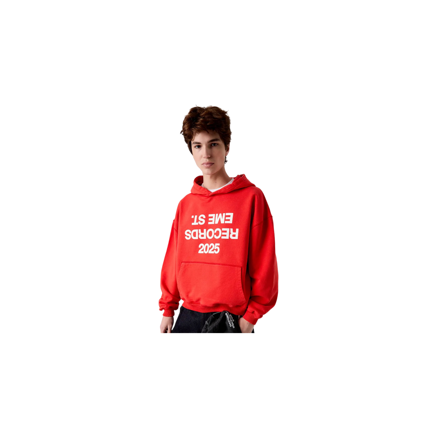 Eme Studios Inside Out Tomato Oversized Hoodie