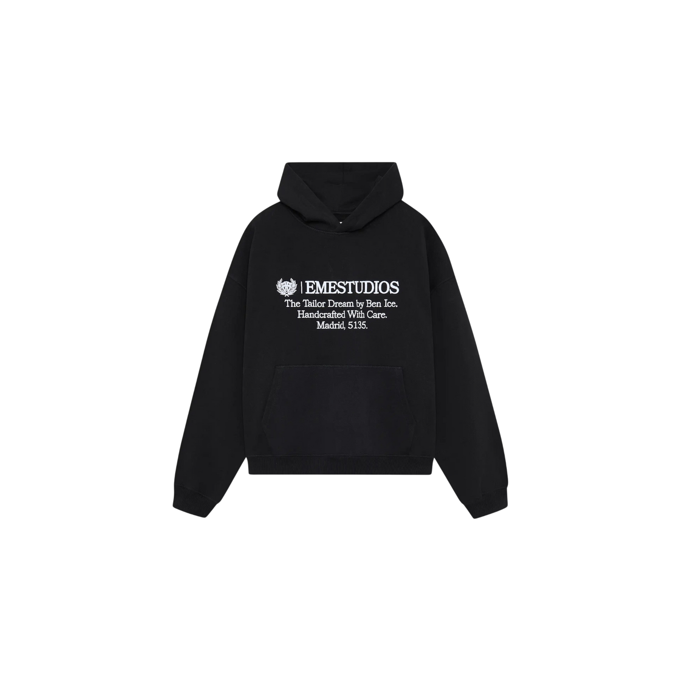 Eme Studios Institution Black Oversized Hoodie