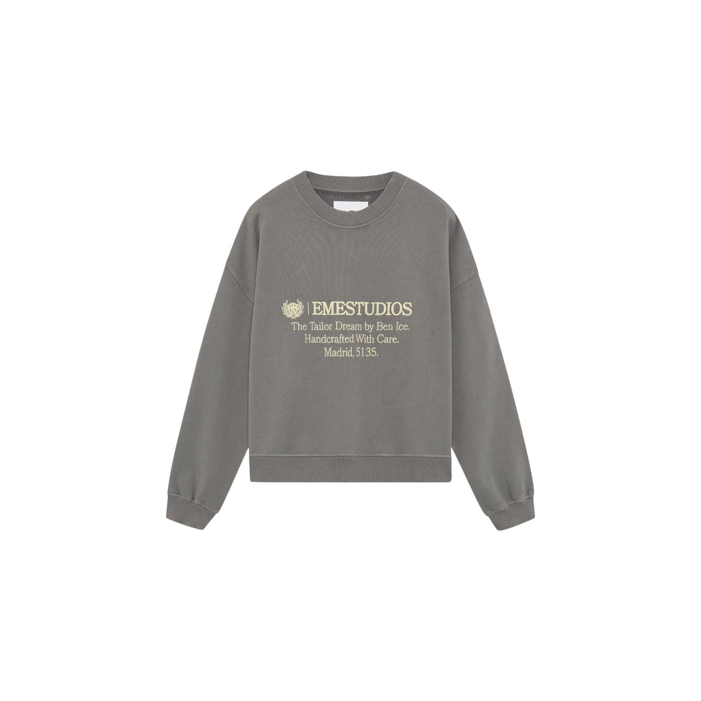 Eme Studios Institution Laurel Oversized Crewneck